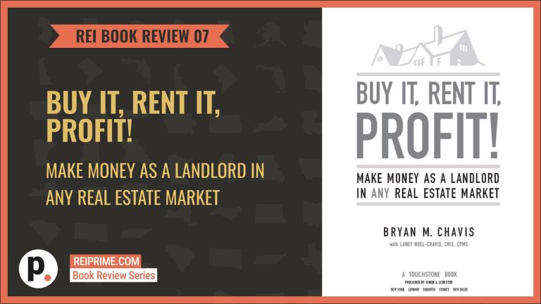 Make Money as a landlord 1 REI Book review - BUY IT, RENT IT, PROFIT! MAKE MONEY AS A LANDLORD IN ANY REAL ESTATE MARKET