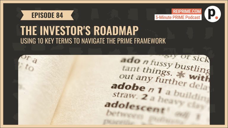 The Investors Roadmap: Using 10 Key Terms to Navigate the PRIME Framework 2 Investors Roadmap 1 The Investors Roadmap: Using 10 Key Terms to Navigate the PRIME Framework